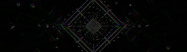 32:9 Ultrawide Neon Tunnel Vj Loop - Pulsating Diamond Grid 60fps Screensaver