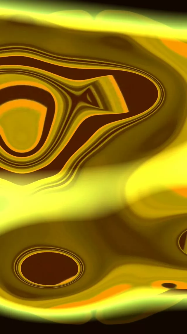 Neon Tunnel Swirling Gold Vortex 9:16 Reels 60fps VJ Loop Screensaver