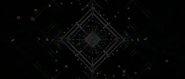 Neon Tunnel VJ Loop 21:9 Ultrawide 60fps Screensaver Diamond Vortex