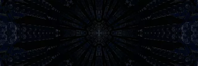 3:1 Triple Wide Neon Tunnel Spiraling Vortex 60fps Screensaver VJ Loop