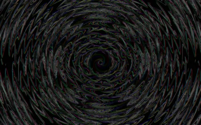 Neon Tunnel Spiraling Vortex VJ Loop 16:10 MacBook 60fps Screensaver