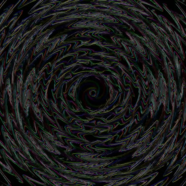 Neon Tunnel Spiraling Vortex VJ Loop 1:1 Square 60fps Screensaver