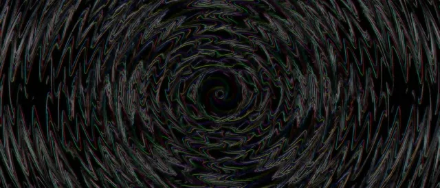 Neon Tunnel Spiraling Vortex 21:9 Ultrawide 60fps Screensaver Loop