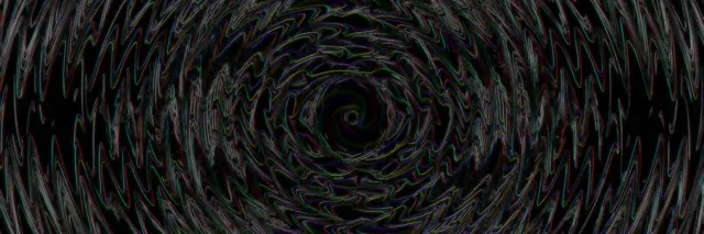 3:1 Triple Wide Neon Tunnel Spiraling Vortex VJ Loop 60fps Screensaver