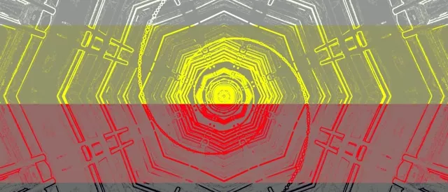 Neon Tunnel Vj Loop Cyan Green Octagon 21:9 Ultrawide 60fps Screensaver