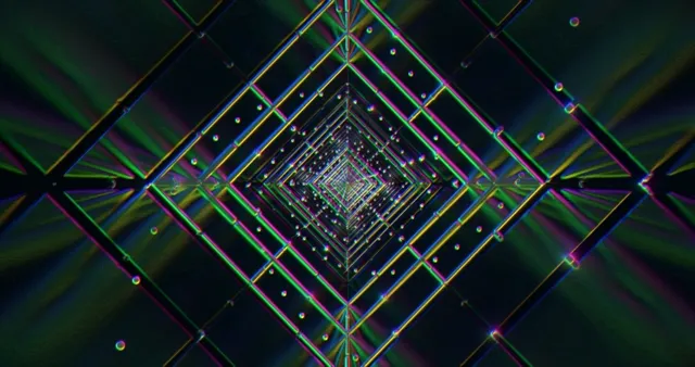 Neon Tunnel Screensaver Windows 11 4K 60FPS VJ Loopable Video