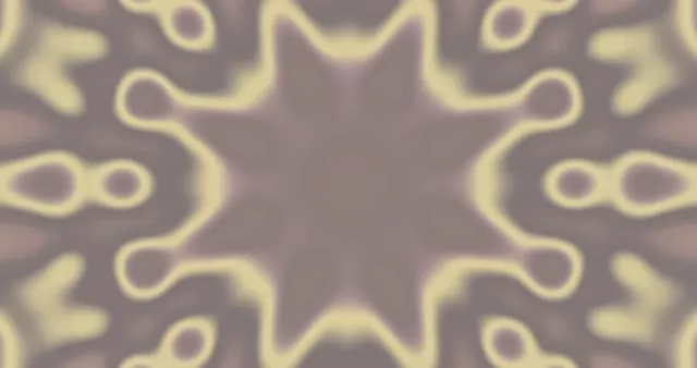 Svetleči neonski tunel s simetrričnimi spiralnimi vzorci v vijoličasti in zlato rumeni barvi, 4K VJ zanke s svetlobnimi efekti