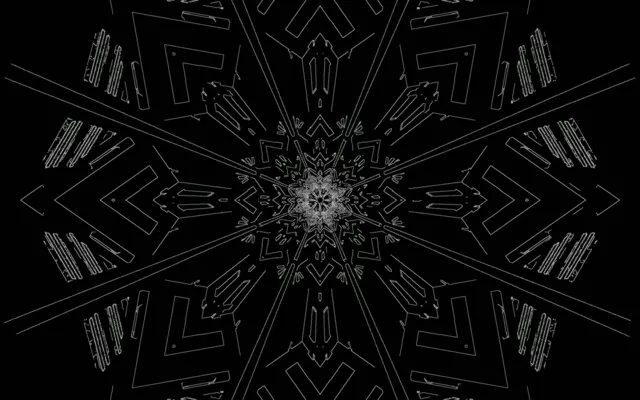 Неонски тунел калеидоскоп пукнување VJLoops 16:10 MacBook 60fps екран чувач