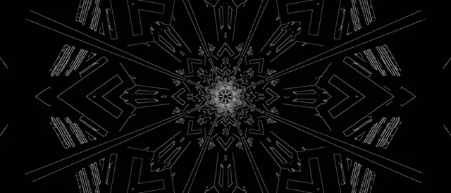 Kaleidoscope Neon Tunnel 21:9 Ultrawide 60fps VJ Loop Screensaver