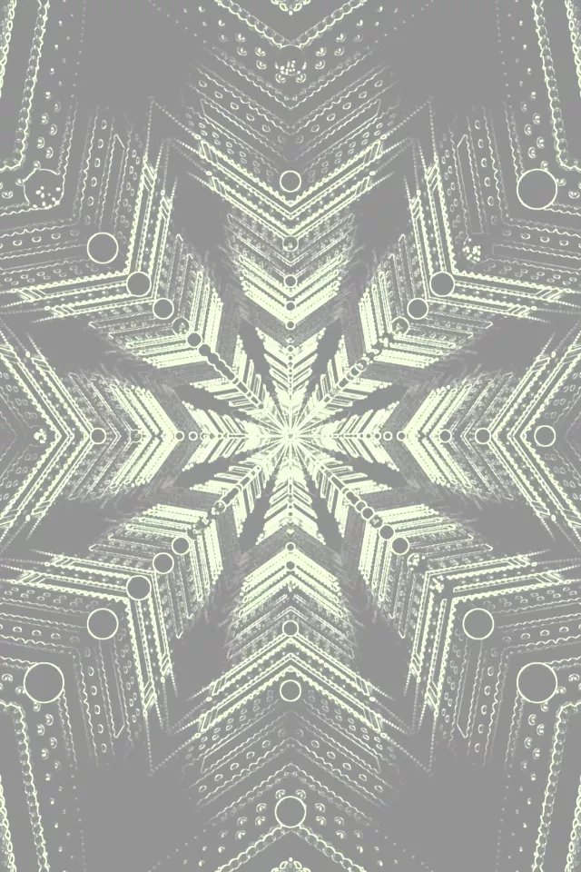 ネオントンネル スノーフレーク グレー スクリーンセーバー 60fps 2:3 フォトポートレート VJLoops