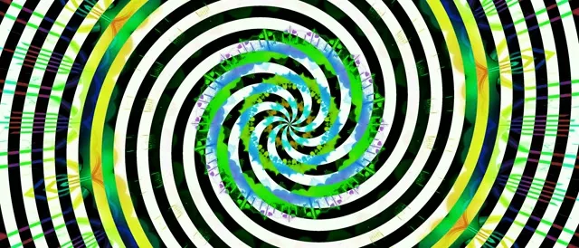 Neon Tunnel Hypnotic Spiral Vortex Screensaver 21:9 Ultrawide 60fps Vj Loop