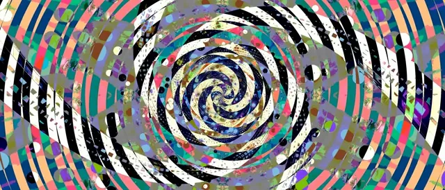 Neon Tunnel Spiral Vortex Pink Green Vj Loop 21:9 Ultrawide 60fps Screensaver