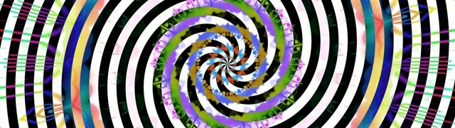 Hypnotic Spiral Vortex Neon Tunnel 32:9 Ultrawide 60fps VJLoops Screensaver