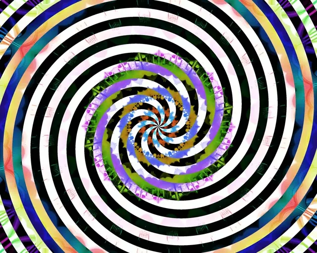 Túnel Neon Industrial 5:4 Vórtice Espiral VJ Loop 60fps Protetor de Tela