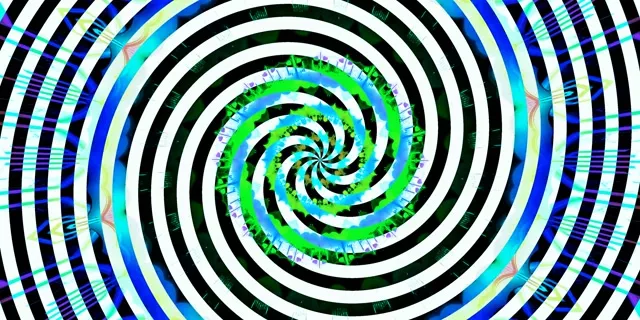 Neon Tunnel Spiraling Vortex VJLoops 2:1 Univisium 60fps Screensaver