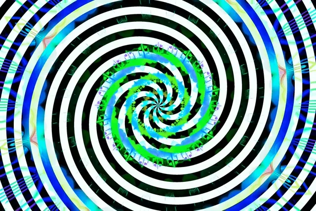 Neon Tunnel Spiraling Vortex VJ Loop 3:2 Surface 60fps Screensaver