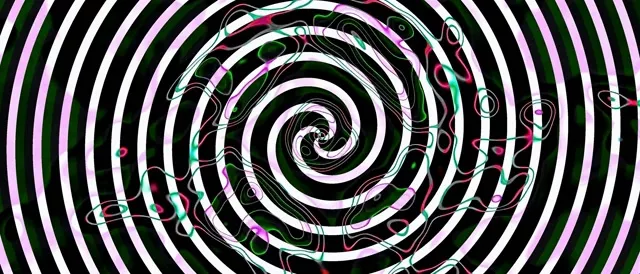 Neon Tunnel Spiral Vortex Vj Loop 21:9 Ultrawide 60fps Screensaver
