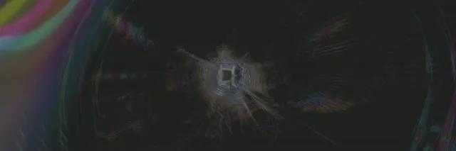 Neon Tunnel Spiraling Vortex 3:1 Ultrawide 60fps VJ Loop Screensaver