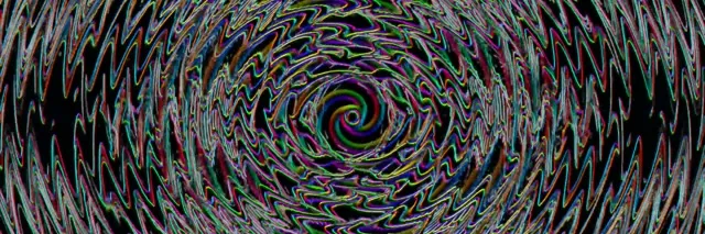 Neon Tunnel Spiraling Vortex VJ Loop 60fps 3:1 Screensaver