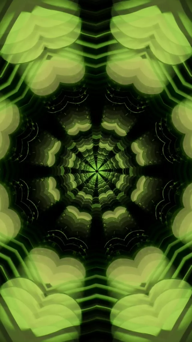 Neon Tunnel Spiraling Vortex VJLoops 9:16 Reels 60fps Screensaver