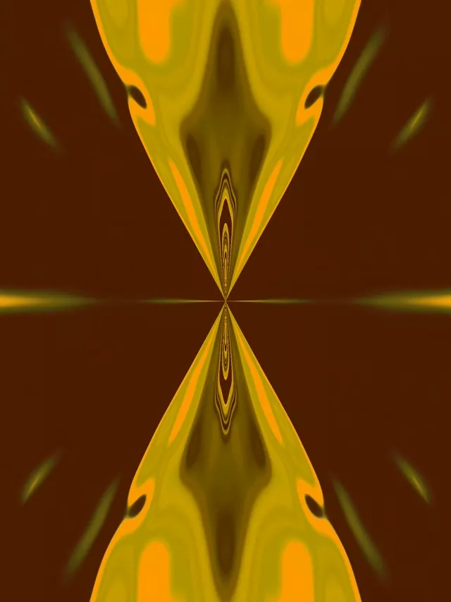 Neonový Tunnel Symmetric Diamond Vortex 3:4 iPad Portrait 60fps VJLoops Screensaver