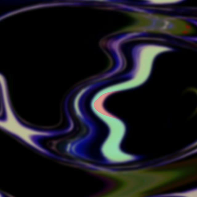 Neon Tunnel VJ Loop 1:1 Square 60fps Screensaver | Glowing Wavy Lines