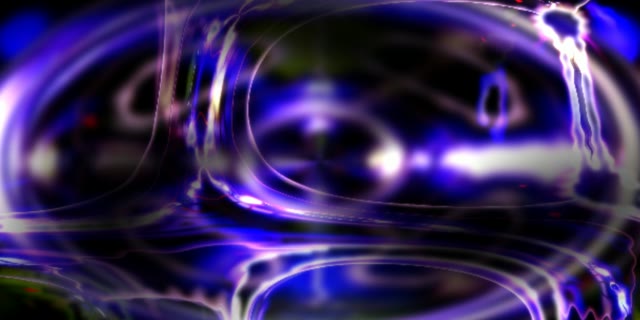 Neon Tunnel VJ Loop 2:1 Univisium 60fps Screensaver Purple Blue Motion