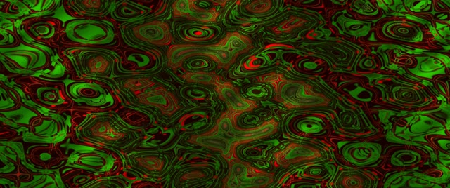 Neon Tunnel VJ Loop 2.39:1 Cinemascope 60fps Screensaver Green Red Circles