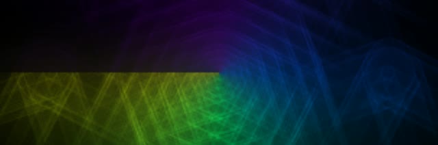 Neon Tunnel VJ Loop 3:1 Triple Wide 60fps Screensaver Green Blue Geometric