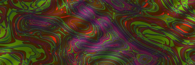 Neon Tunnel VJ Loop 3:1 Ultrawide 60fps Screensaver Psychedelic Swirls