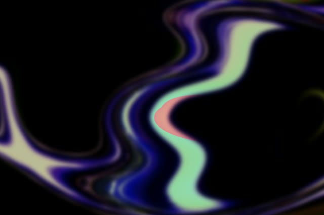 Neon Tunnel VJ Loop 3:2 Surface 60fps Screensaver Wavy Light Stripes