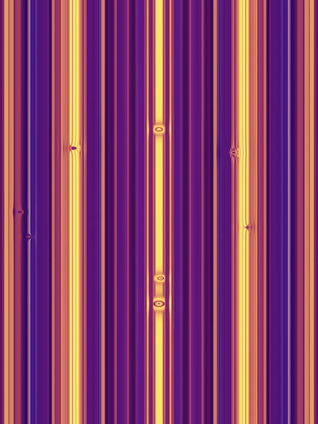 Neon Tunnel VJ Loop 3:4 iPad Portrait 60fps Purple Gold Screensaver