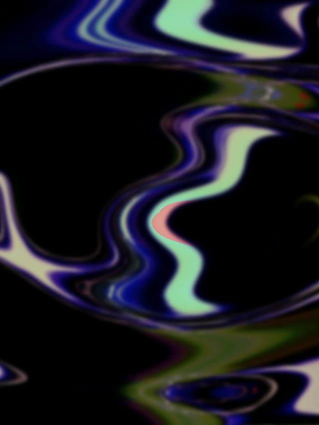 Neon Tunnel VJ Loop 3:4 iPad Portrait 60fps Screensaver Wavy Cyan Purple Stripes