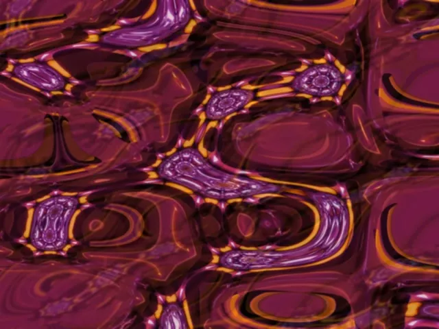 Neon Tunnel VJ Loop 4:3 Classic 60fps Pulsating Purple Spiral Screensaver