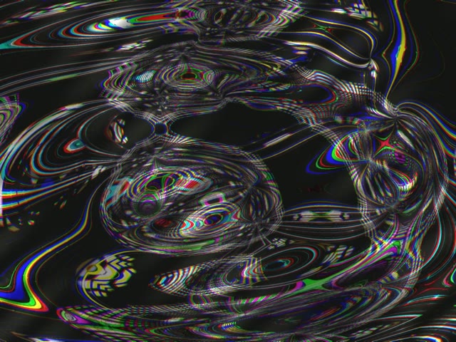 Neon Tunnel VJ Loop 4:3 Classic 60fps Screensaver Chromatic Swirls Motion Background