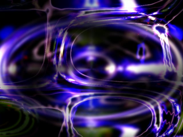 Neon Tunnel VJ Loop 4:3 Classic 60fps Screensaver Purple Blue Light Waves
