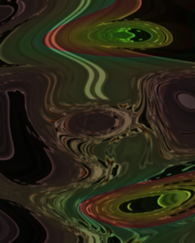Neon Tunnel VJ Loop 4:5 Instagram 60fps Screensaver Green Swirl Motion Background