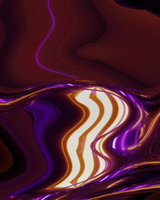 Neon Tunnel VJ Loop 4:5 Instagram 60fps Screensaver Purple Orange Waves