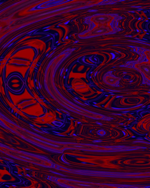 Neon Tunnel VJ Loop 4:5 Instagram 60fps Screensaver Red Blue Swirls