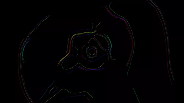 Neon Tunnel VJLoops 4K 60FPS Screensaver Windows Laptop