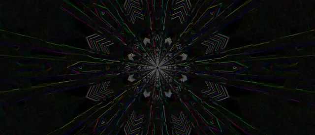 Neon Tunnel Kaleidoscope Vortex | 21:9 Ultrawide 60fps Screensaver