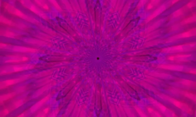 Neon Tunnel Radiating Diamond Vortex 5:3 Wide 60fps VJ Loop Screensaver