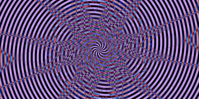 Neon Tunnel Spiraling Vortex VJLoops 2:1 Univisium 60fps Screensaver