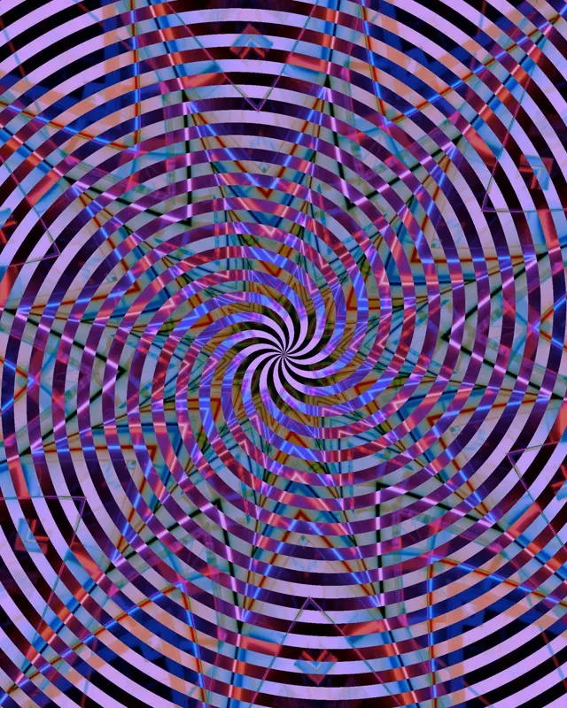 ネオンタンネル スパイラリング ボルテックス | 4:5 Instagram | 60fps VJLoop スクリーンセーバー