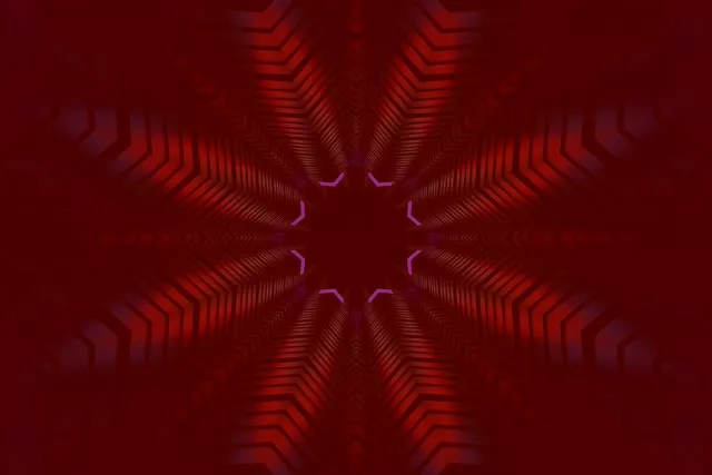 霓虹隧道脉动六边形漩涡 | 3:2 Surface 60fps 屏幕保护程序 VJLoops