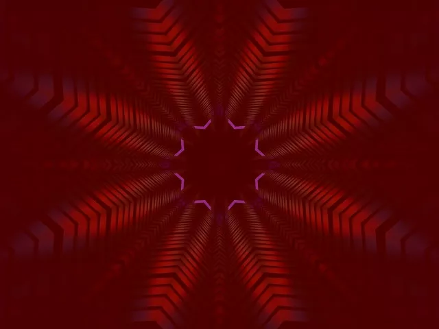 Neon Tunnel Chevron Vortex 4:3 Classic 60fps VJLoops Screensaver