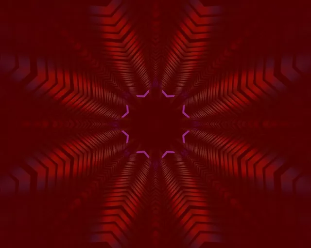 Túnel neon simétrico vj loops 5:4 industrial 60fps protetor de tela chevron rosa