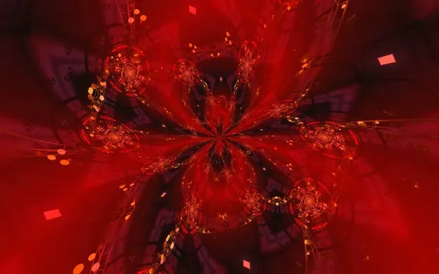 Neon Tunnel Kaleidoscope Burst 16:10 MacBook 60fps VJ Loop Screensaver