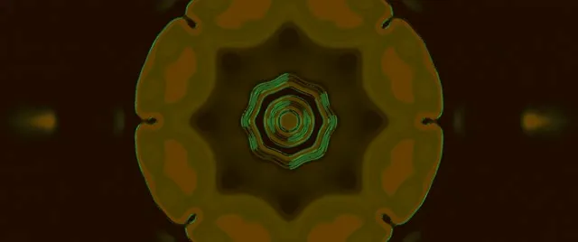 Neon Tunnel Kaleidoscope Vortex Loop 2.39:1 Cinemascope 60fps Screensaver