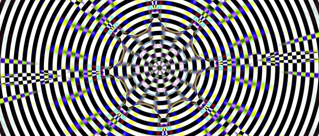 Neon Tunnel Concentric Circles 21:9 Ultrawide 60fps VJ Loop Screensaver